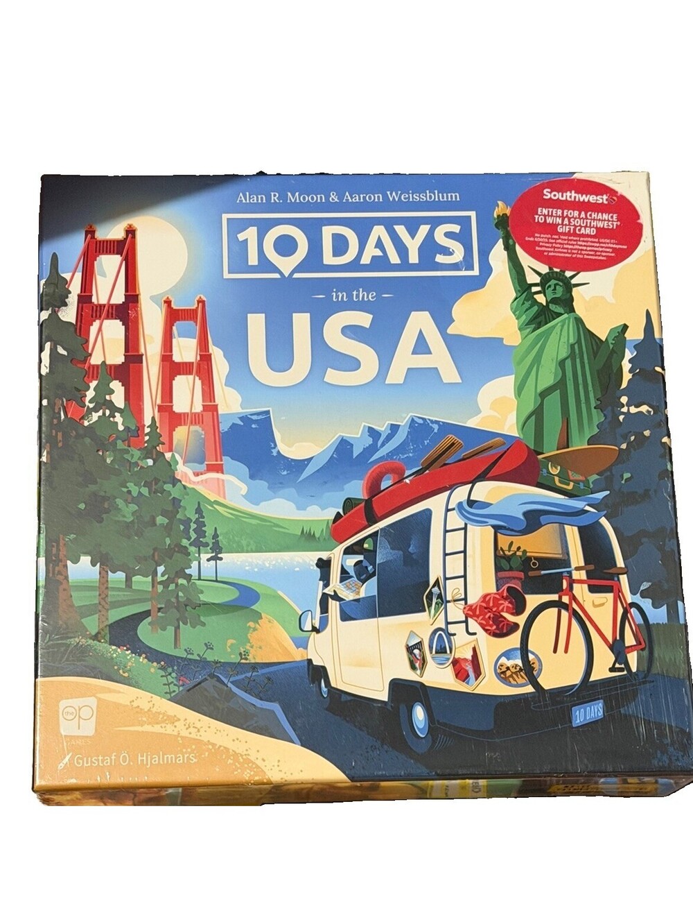 10 Days In The USA Board Game Family Road-trip BRAND NEW BOXED